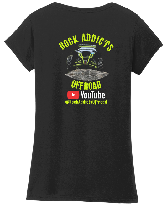 Rock Addicts Lady's V Neck
