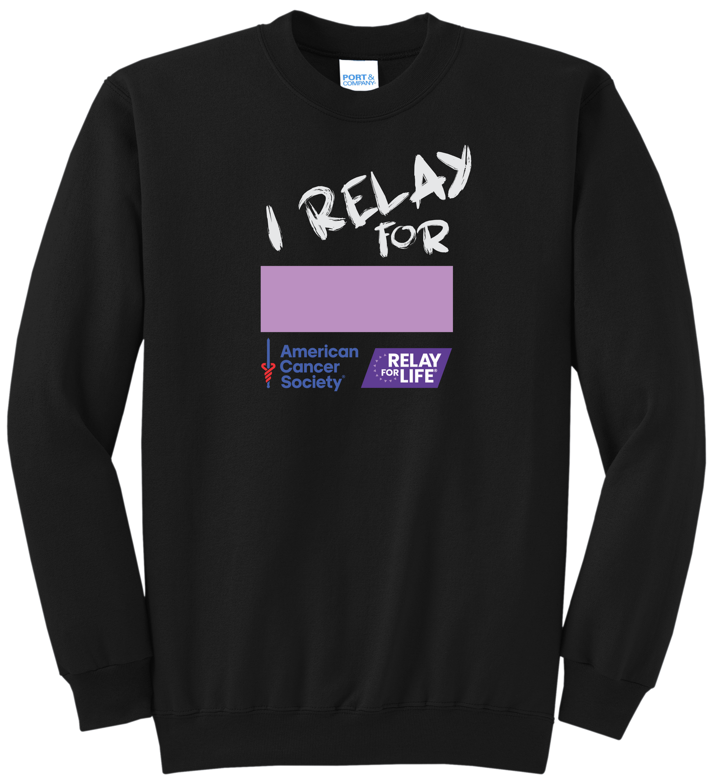 Relay For Life sweatshirt