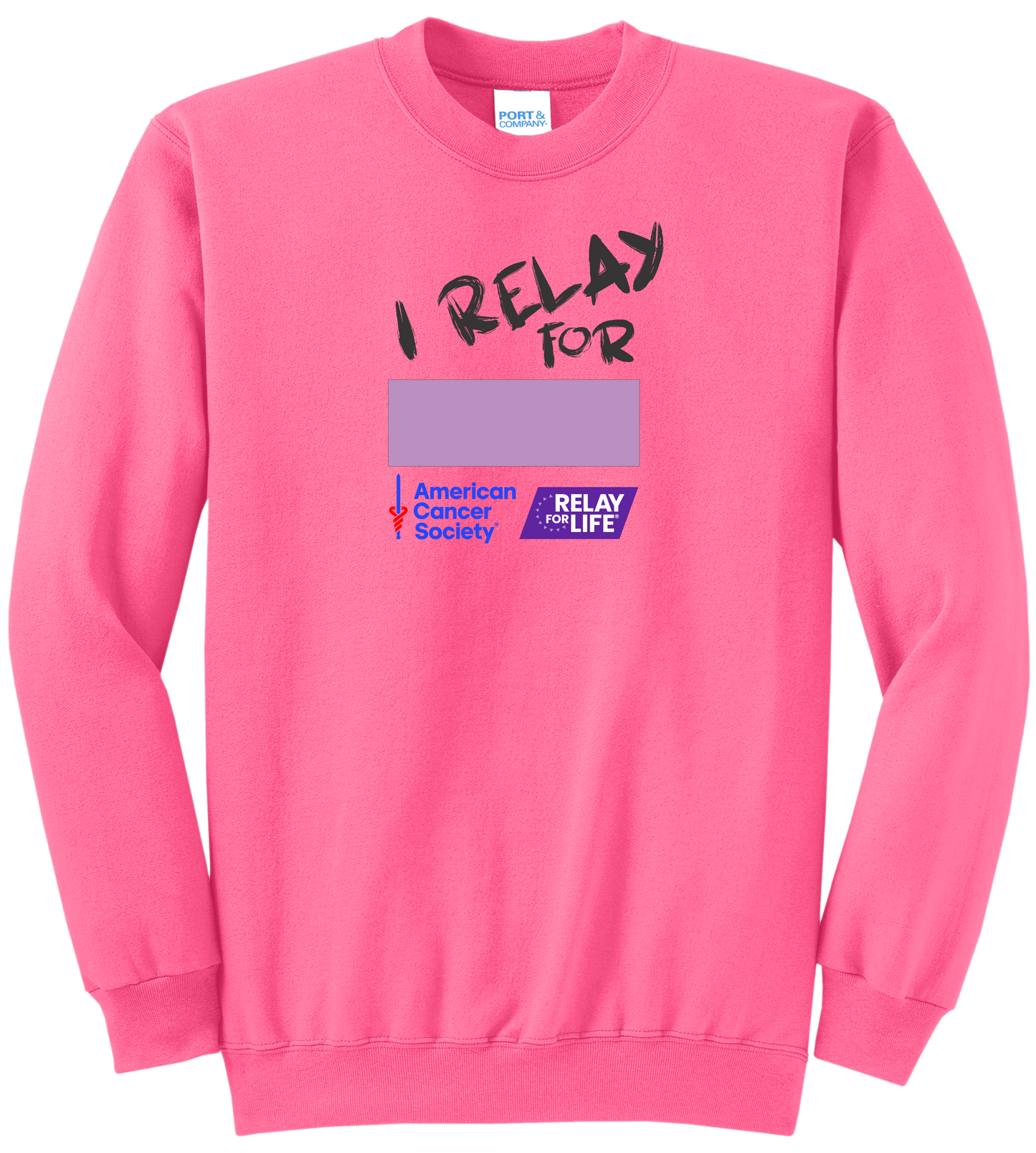 Relay For Life sweatshirt