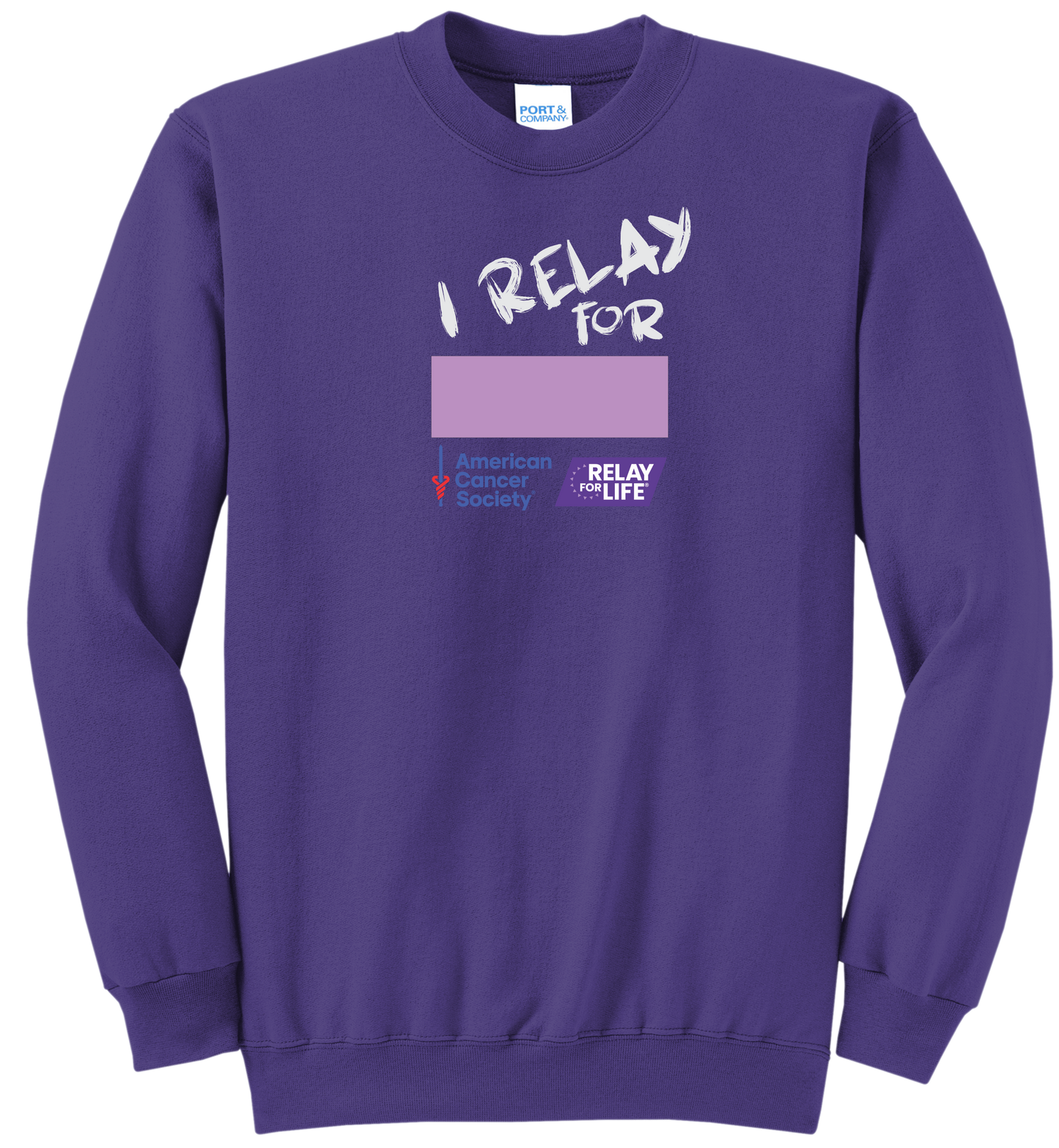 Relay For Life sweatshirt