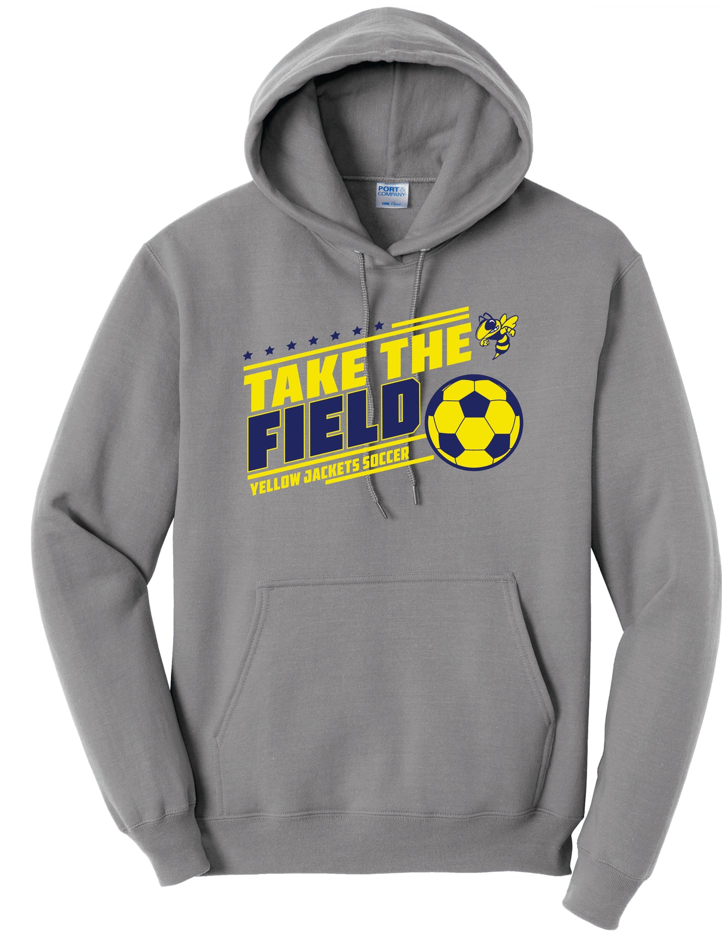 Take the field soccer sweat